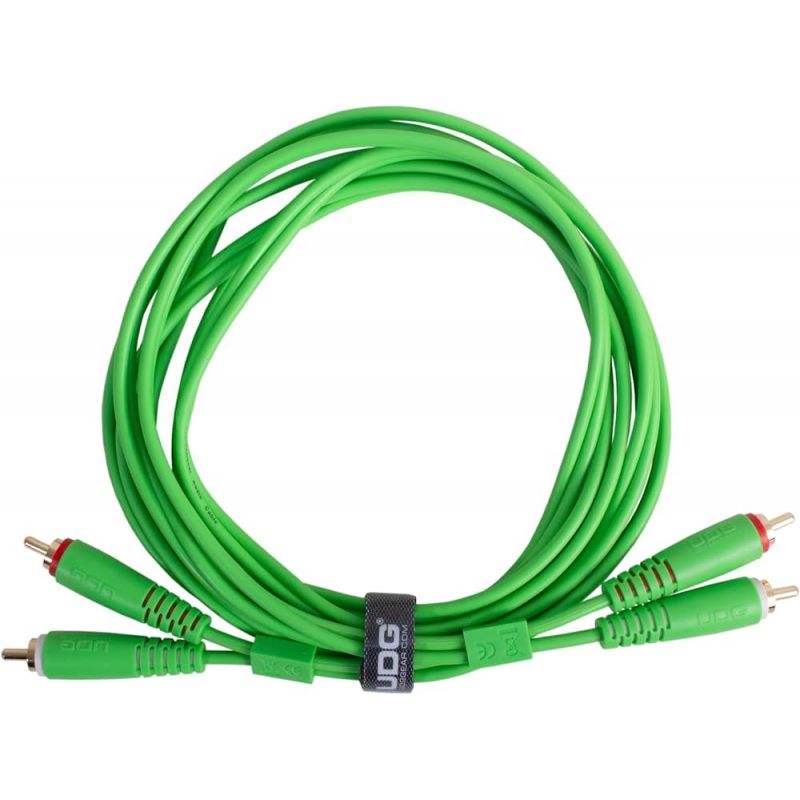 Аудиокабель UDG Set RCA - RCA Green 1,5m(U97001GR)
